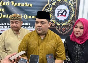 Kepala Lapas Perempuan Kelas 2A Pontianak Tarbiati Bersama Kakanwil Kemenkumham Kalbar, Muhammad Tito Ardianto. Foto: HYD/Jurnalis.co.id