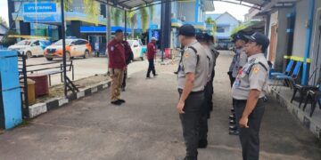 Polda Kalbar Lakukan Risk Assesment Sistem Manajemen Pengamanan di Kantor PLN UP3 Ketapang