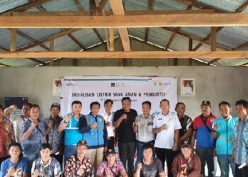 PLN Gelar Sosialisasi Listrik Aman dan Produktif di Desa Laman Mumbung