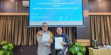 Amankan Infrastruktur Kelistrikan, PLN UID Kalbar Bersinergi dengan Polda Kalbar