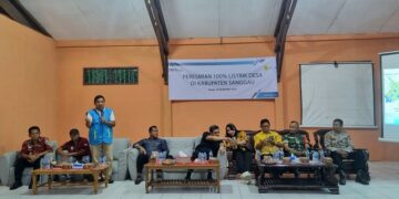 Kinerja 5th BUMN di Bawah Kepemimpinan Erick Thohir, PLN Nyalakan 100% Listrik Desa di Kabupaten Sanggau