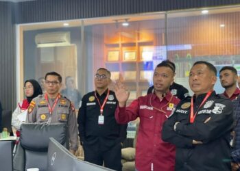 Tim Wasdal Mabes Polri lakukan Audit Sistem Manajemen Pengamanan di PLN UP2D Kalbar