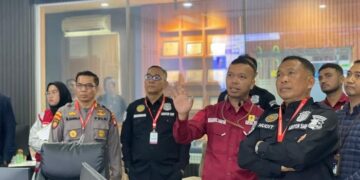 Tim Wasdal Mabes Polri lakukan Audit Sistem Manajemen Pengamanan di PLN UP2D Kalbar