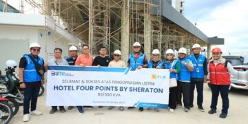 Gunakan Listrik PLN, Hotel Four Points by Sheraton Siap Beroperasi