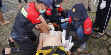 PLN UID Kalbar Gelar Pelatihan Tanggap Darurat Bencana, Perkuat Sinergi dengan BPBD, Basarnas dan PMI