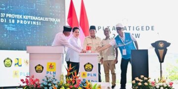 Presiden Prabowo Resmikan Proyek Strategis Ketenagalistrikan Terbesar di Dunia