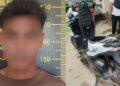 Curi Motor di Rasau Jaya, Pelaku Diringkus tanpa Perlawanan di Sungai Raya