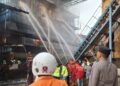 Pabrik PT Alas Kusuma di Kuala Dua Terbakar, Api Diduga dari Turbin Boiler