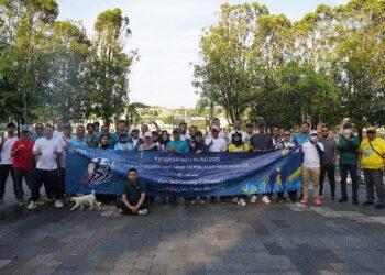 Menebar Energi Positif PLN Jalan Sehat Sambil Rawat Lingkungan