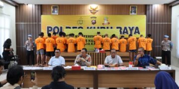 Polres Kubu Raya Amankan Tujuh Pengedar Sabu, Dua di Antaranya Residivis