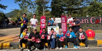 PLN Sosialisasikan Program ‘Bangkit Lebih Terang’ di CFD Taman Cahaya Madani Singkawang