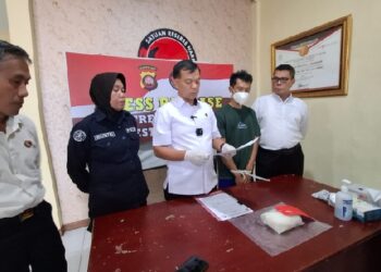 Kurir Bawa 1 Kg Sabu Hanya Digantung di Motor Demi Upah Rp150 Juta