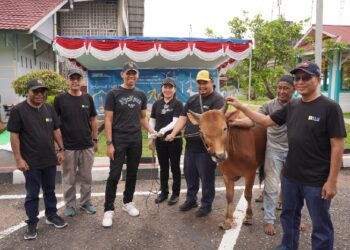 Energi Keikhlasan, Cahaya Pengorbanan, PLN UID Kalbar Tebar Semangat Berbagi di Idul Adha 1446 H