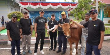 Energi Keikhlasan, Cahaya Pengorbanan, PLN UID Kalbar Tebar Semangat Berbagi di Idul Adha 1446 H