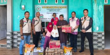 Semarak Kemerdekaan, YBM PLN Salurkan Sembako ke Panti Asuhan di Mempawah