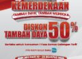 PLN Hadirkan Diskon Tambah Daya 50% Sambut HUT ke-80 RI