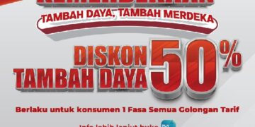 PLN Hadirkan Diskon Tambah Daya 50% Sambut HUT ke-80 RI