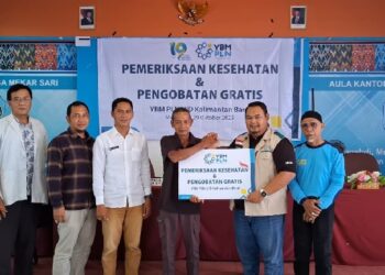 Menjejak Manfaat: YBM PLN Kalbar Hadirkan Layanan Kesehatan Gratis di Mekar Sari, Kubu Raya