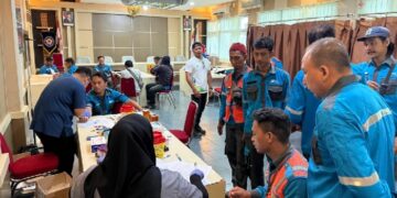 PLN Pastikan Kesiapan Petugas Lapangan lewat Medical Check Up di Singkawang