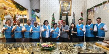 Pastikan Listrik Aman, GM PLN UID Kalbar Kunjungi Gereja di Pontianak