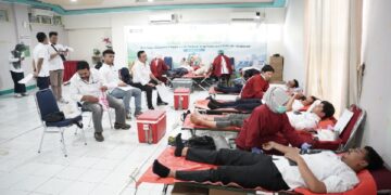PLN Pontianak Gelar Donor Darah Peringati Bulan K3 Nasional 2026