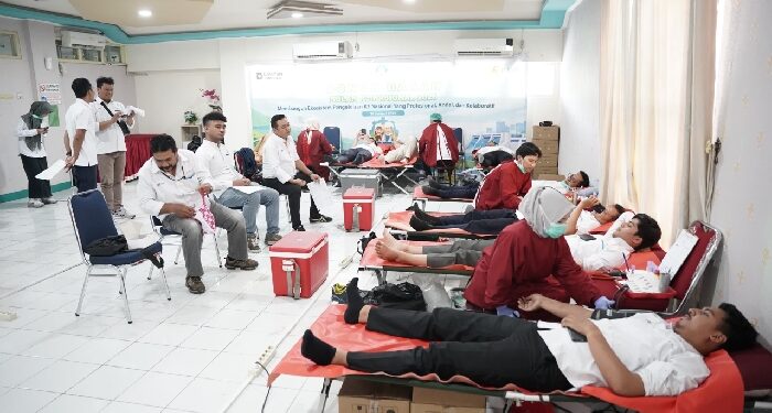 PLN Pontianak Gelar Donor Darah Peringati Bulan K3 Nasional 2026