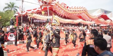 PLN Jaga Keandalan Listrik, Festival Cap Go Meh 2026 Singkawang Berlangsung Meriah