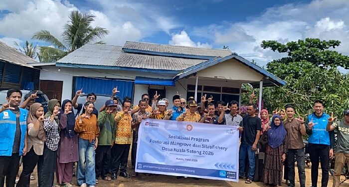 TJSL PLN Berbasis Silvofishery Perkuat Ketahanan Pangan dan Pelestarian Mangrove di Kuala Satong