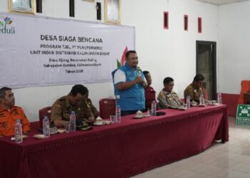 PLN Peduli Perkuat Kesiapsiagaan Masyarakat Hadapi Potensi Bencana di Desa Sijang