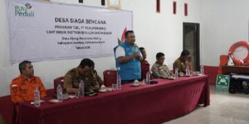 PLN Peduli Perkuat Kesiapsiagaan Masyarakat Hadapi Potensi Bencana di Desa Sijang