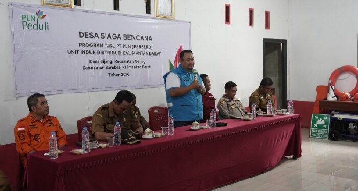 PLN Peduli Perkuat Kesiapsiagaan Masyarakat Hadapi Potensi Bencana di Desa Sijang